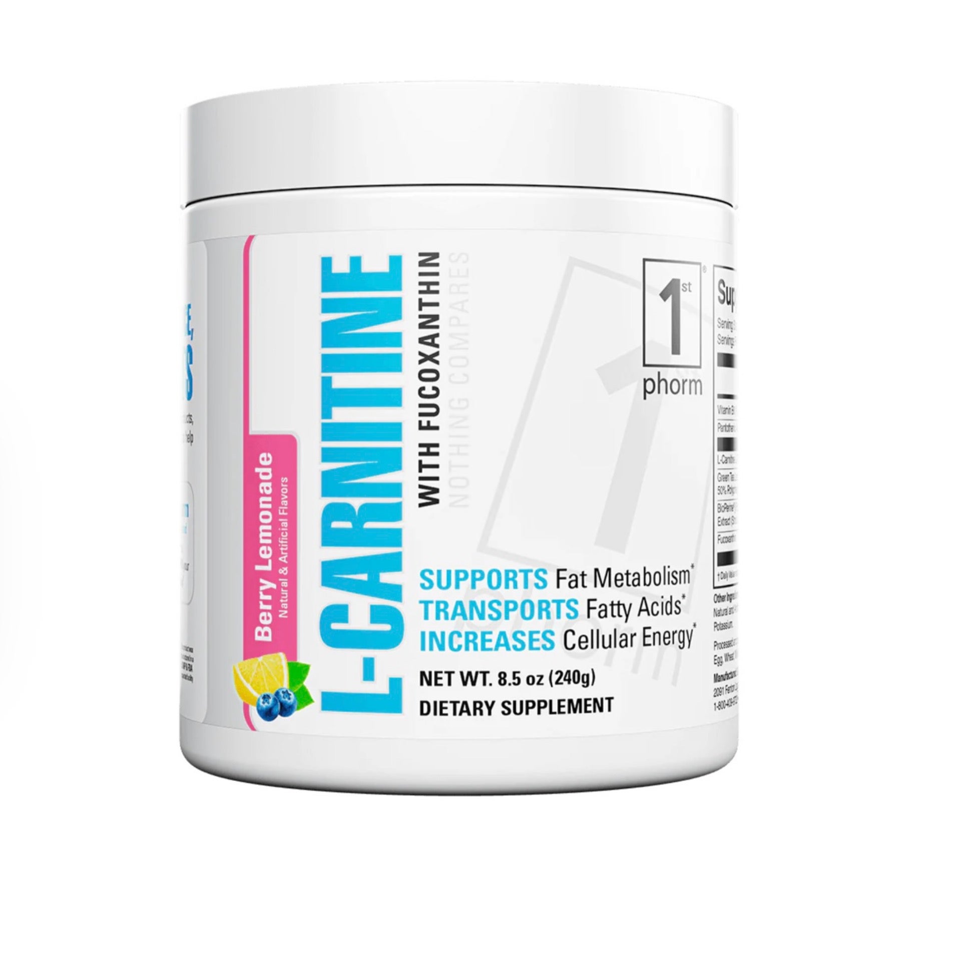 l carnitine w fucoxanthin 1P L-Carnitine w/ (1) feeling worse after b12 fat b Pack Size:10 Pack