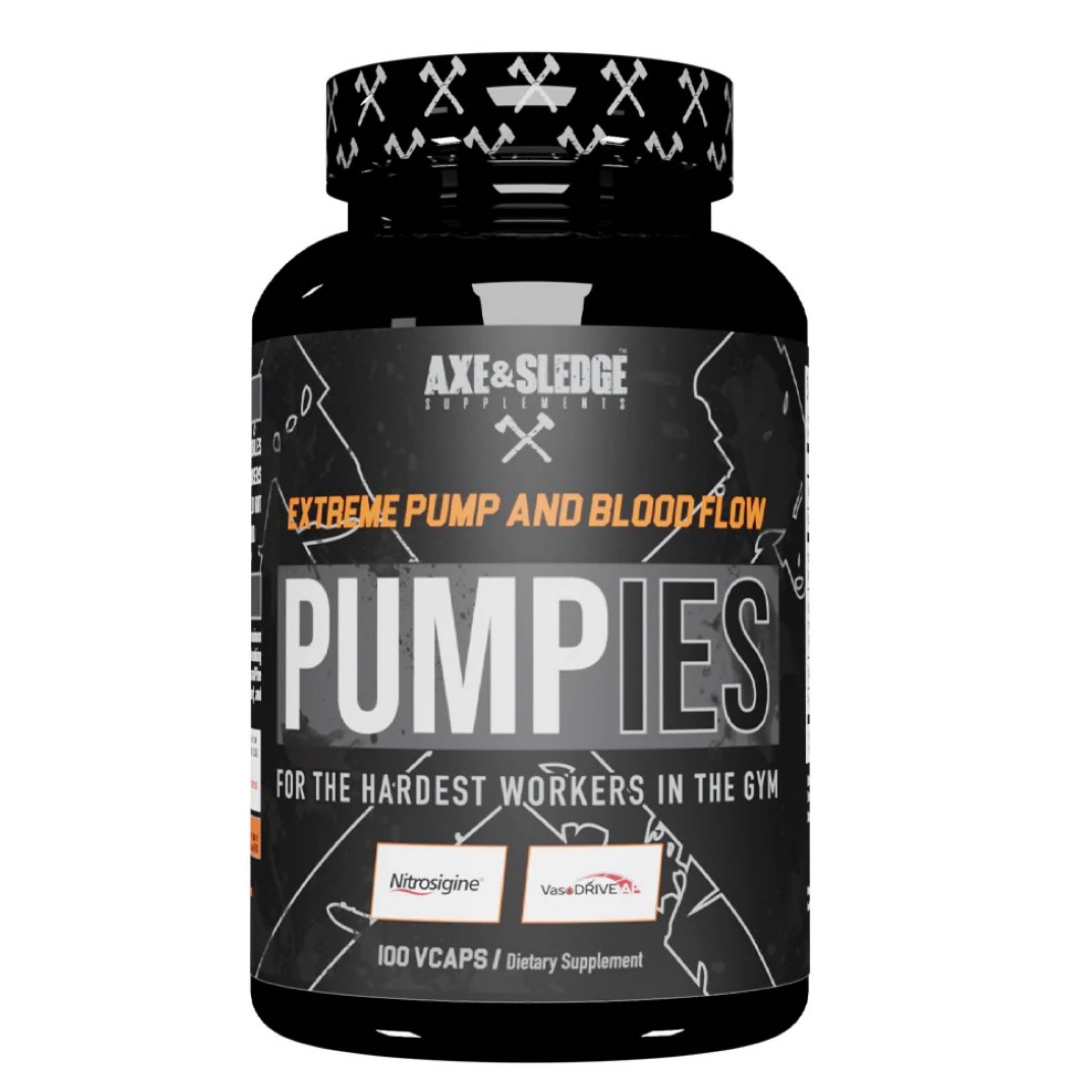 AxE & Sledge Supplements Pumpies Nitric Oxide Booster with VasodRIVEAP
